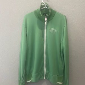 Diesel zip up jacket. Had to reposh, it was too short 29 inches long